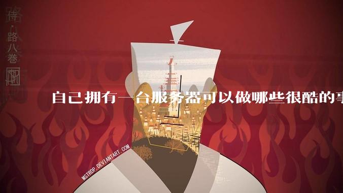 自己拥有一台服务器可以做哪些很酷的事情？